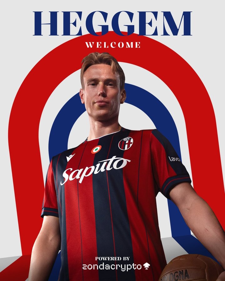 博洛尼亚官方宣布以750万欧元引进西布朗26岁后卫赫格姆